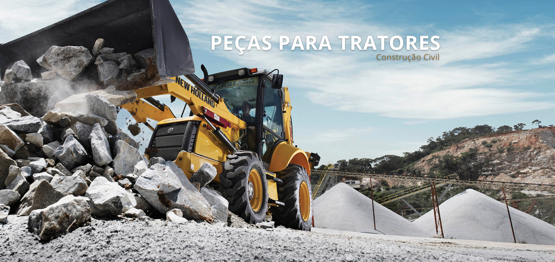 Peças para tratores construção civil